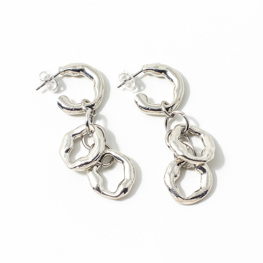 Boucles d'oreilles Lolu Argent