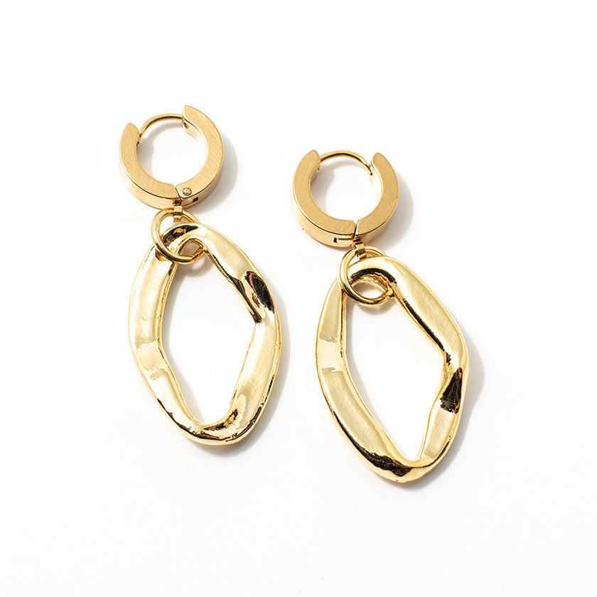 Erca Gold Earrings