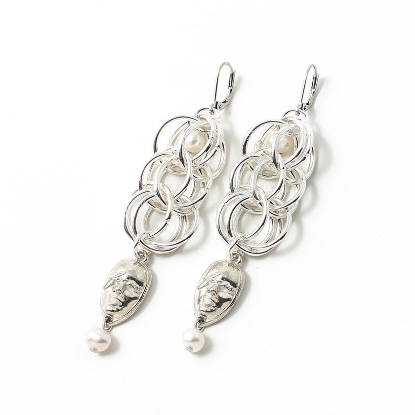 Boucles d'oreilles Vanel Argent