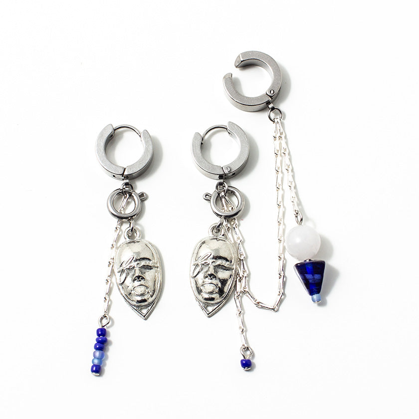 Vody silver earrings