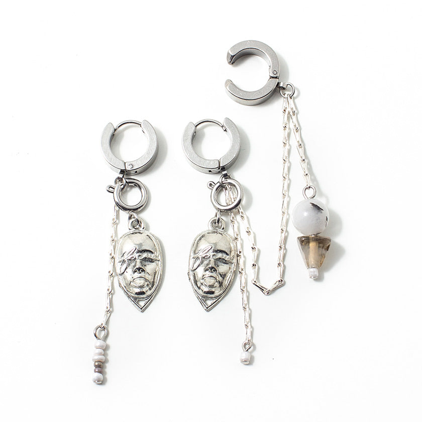 Vody silver earrings