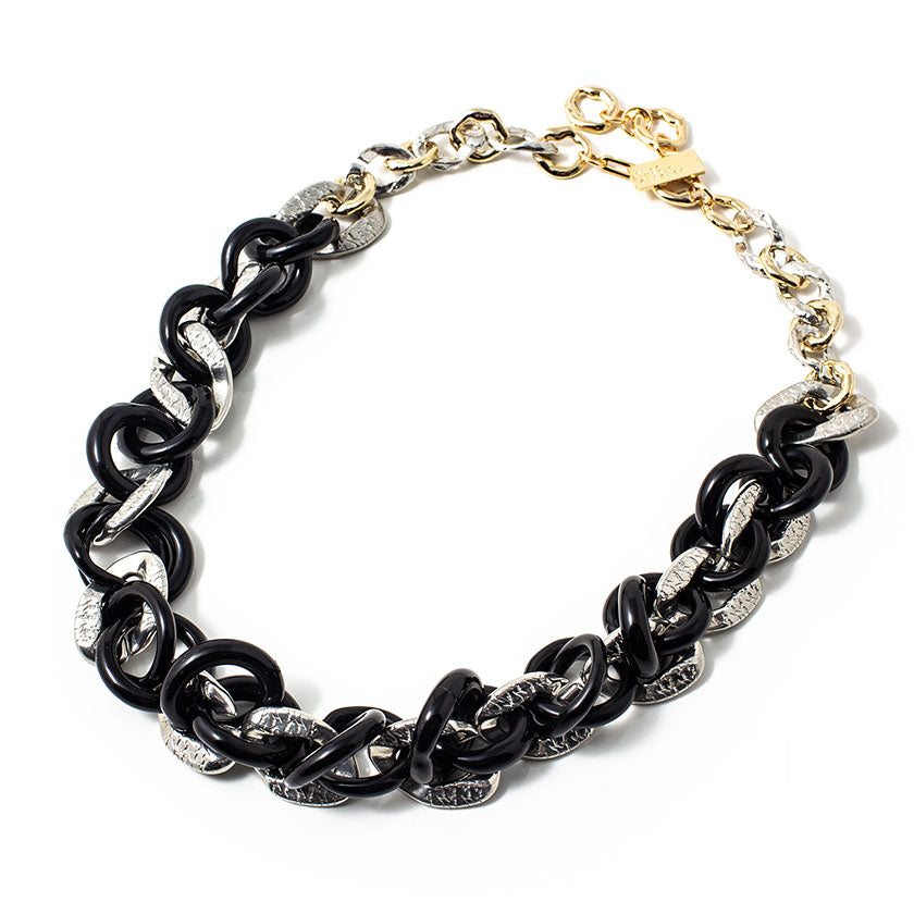 Collier Zaey Deux tons