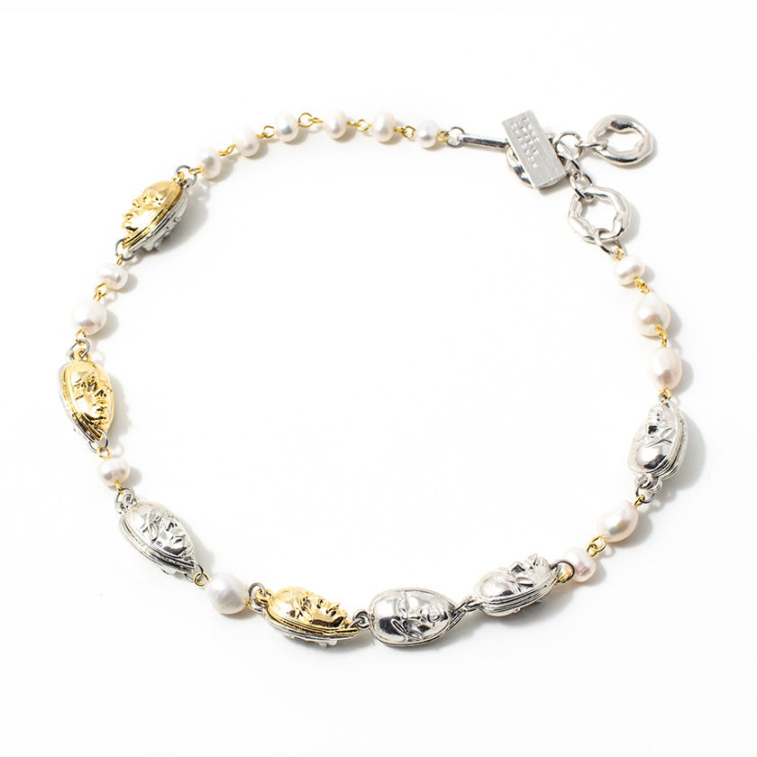 Collier Ritui Deux tons