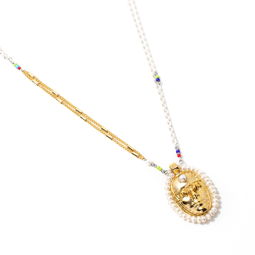 Collier Nofe Deux tons