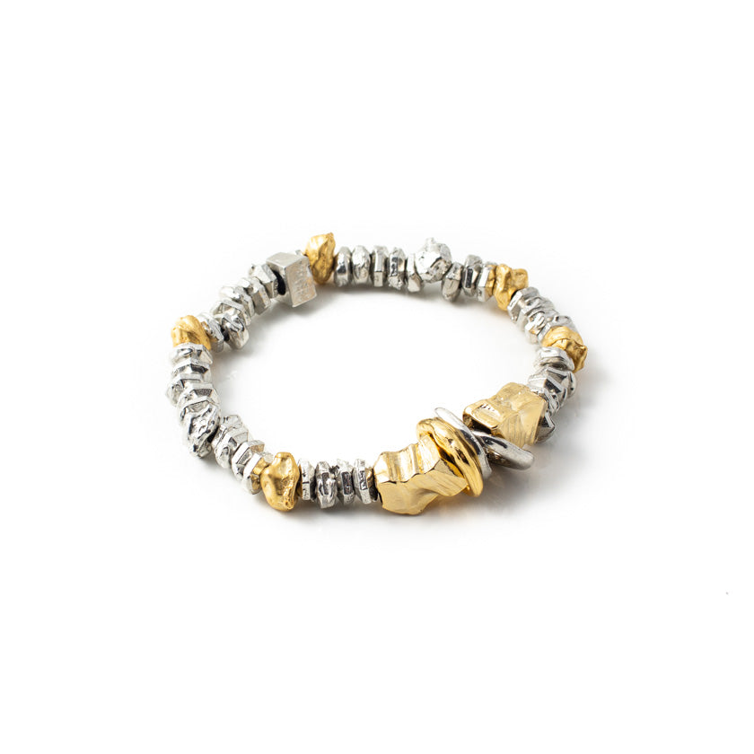 Tanzy two-tone bracelet