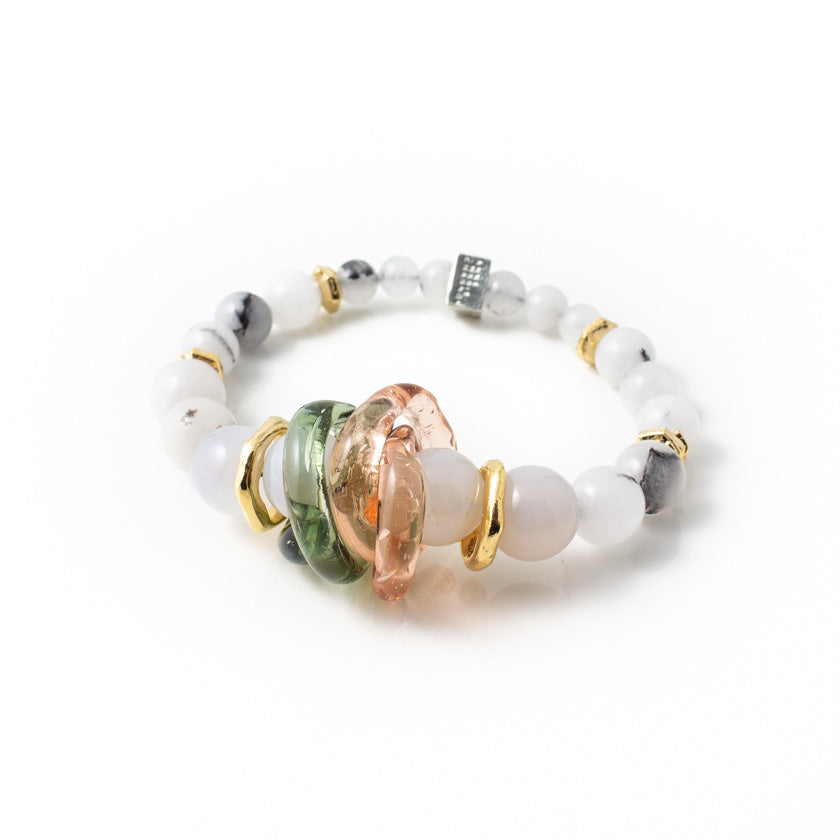 Malti two-tone bracelet