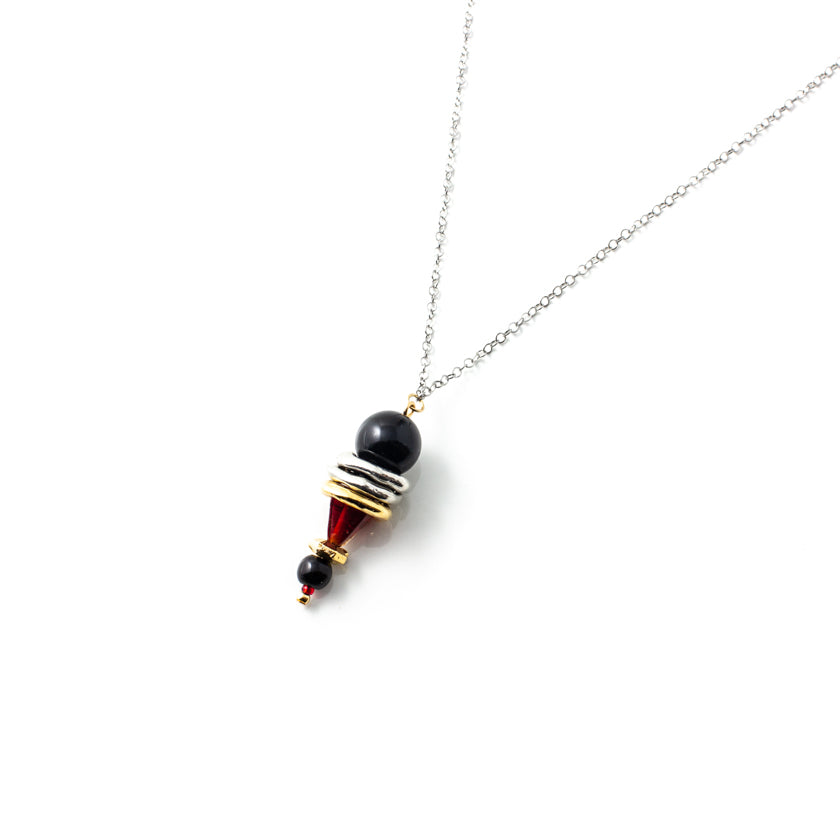 Daleen two-tone necklace