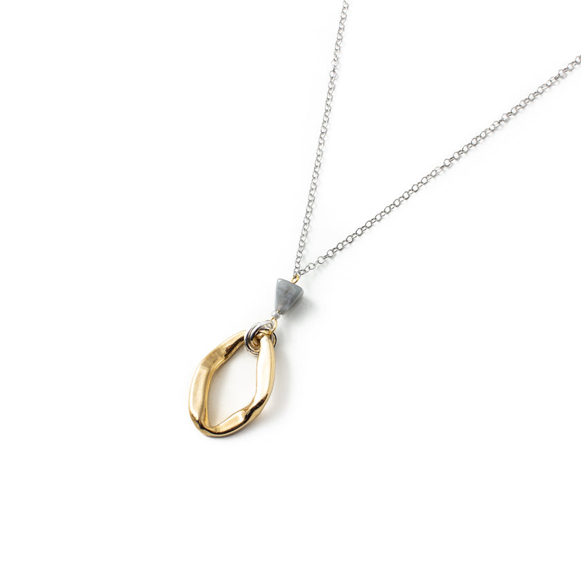 Cyrane Two-tone Necklace
