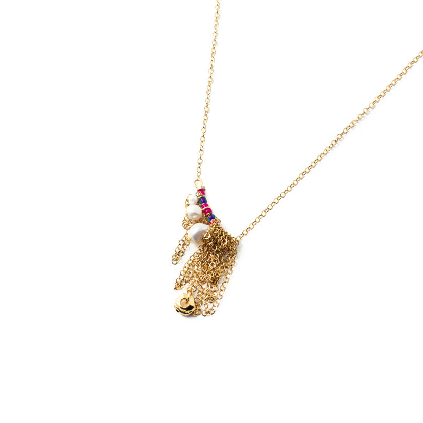 Dalor two-tone necklace