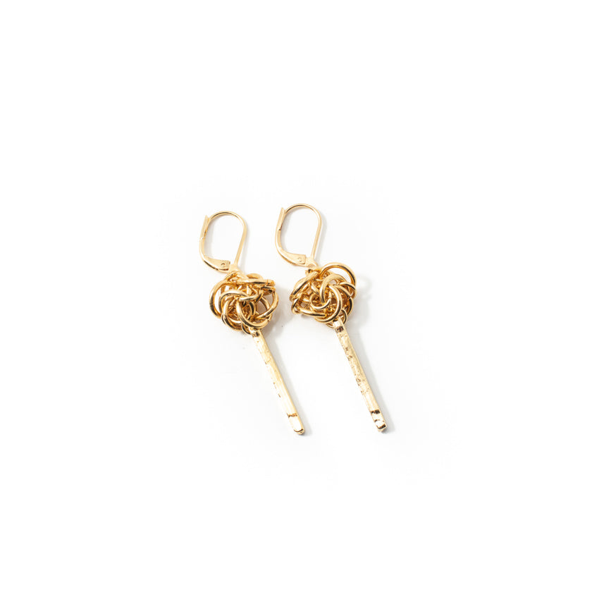 Elvan Gold Earrings