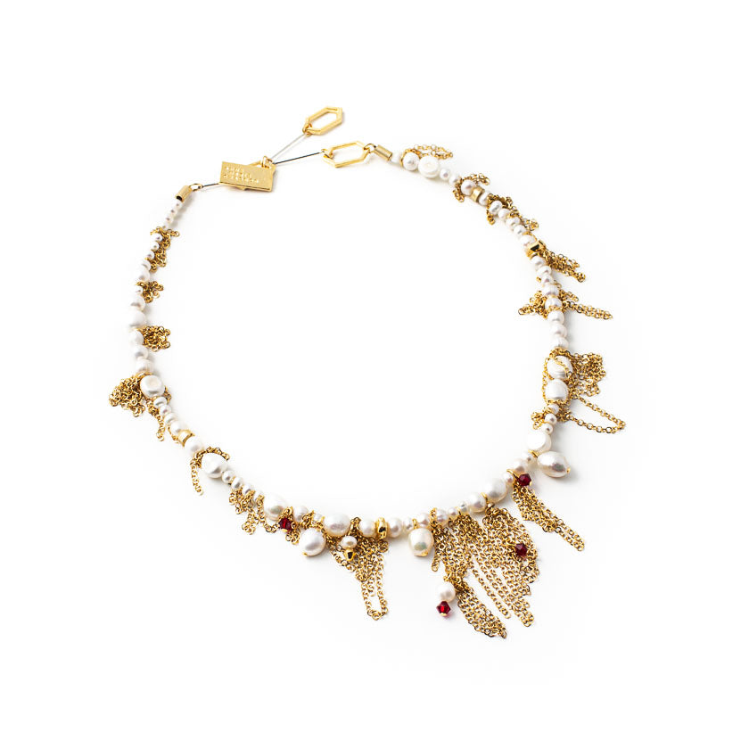 Trixi gold necklace