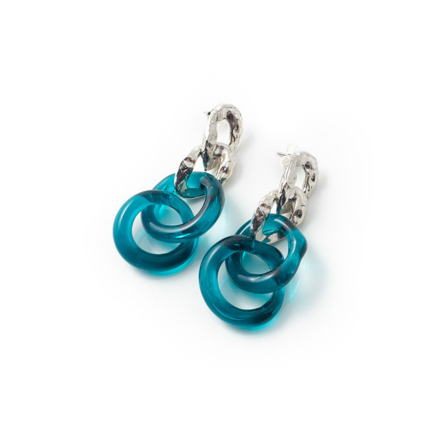 Boucles d'oreilles Salor Argent
