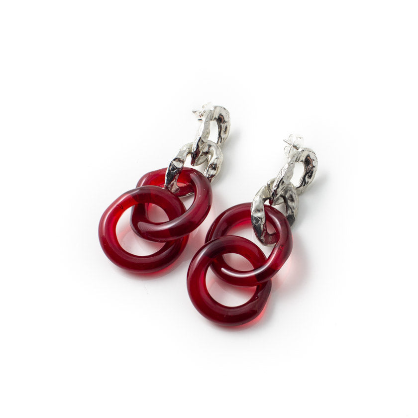 Boucles d'oreilles Salor Argent