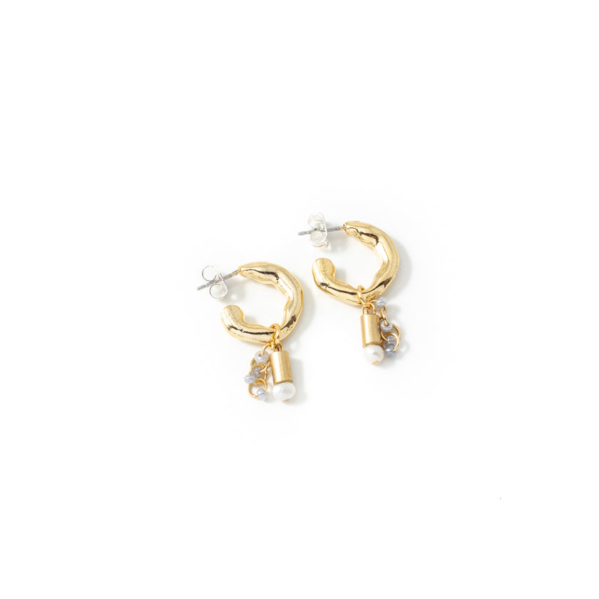 Jaber gold earrings
