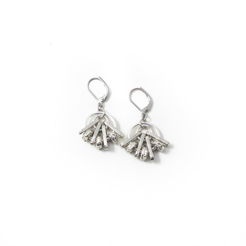 Lior silver earrings