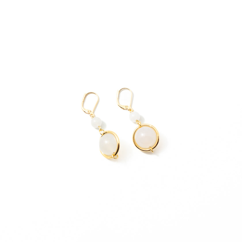 Dael gold earrings