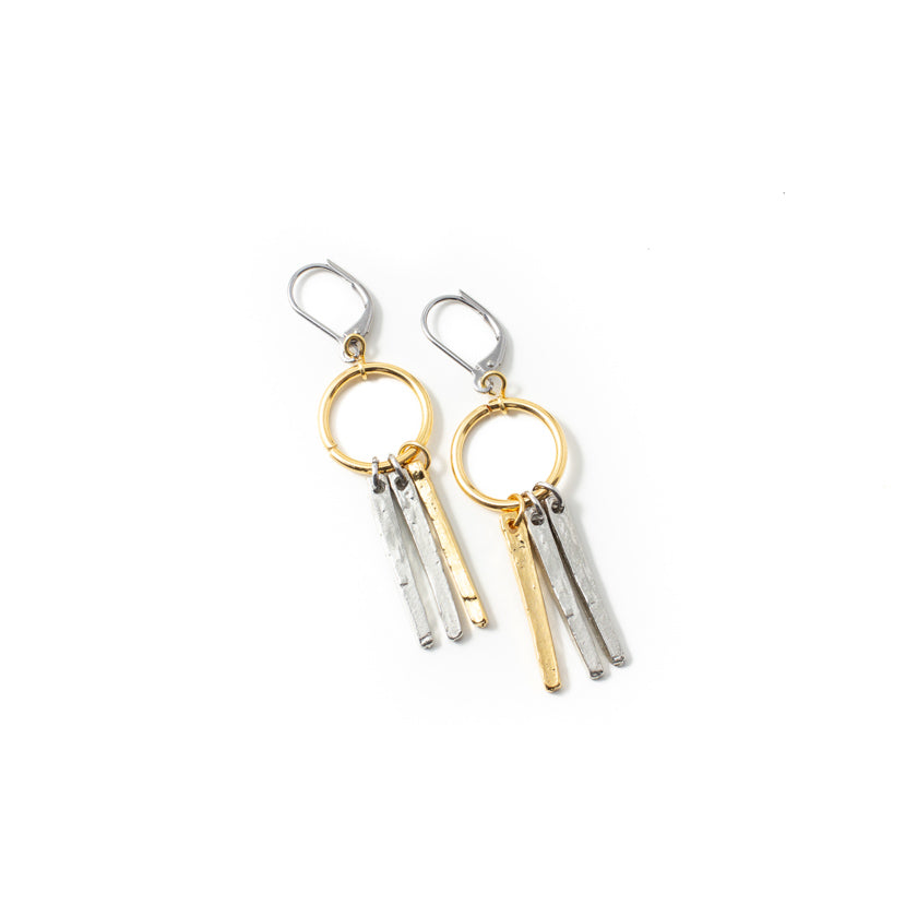 Luzell Two-tone Earrings