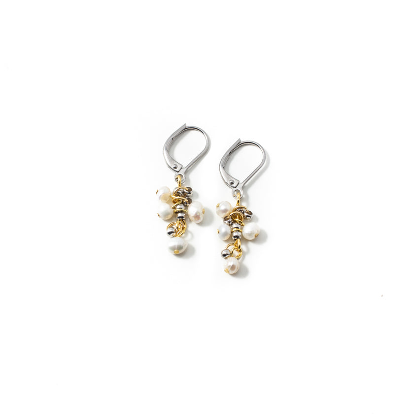 Damky Two-tone Earrings