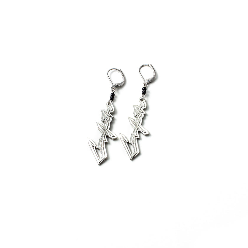 Engy silver earrings