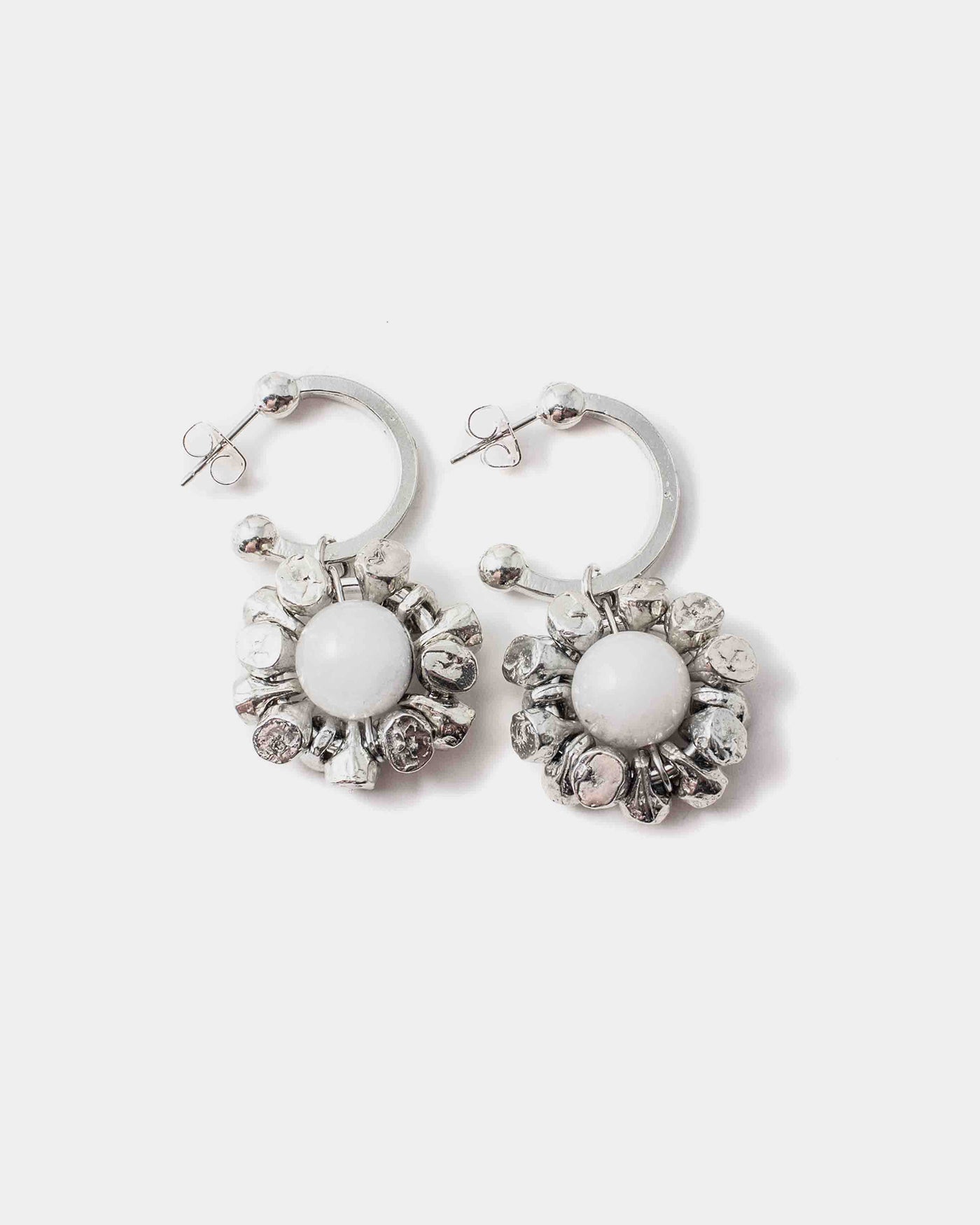 Boucles d'oreilles Yseult Argent