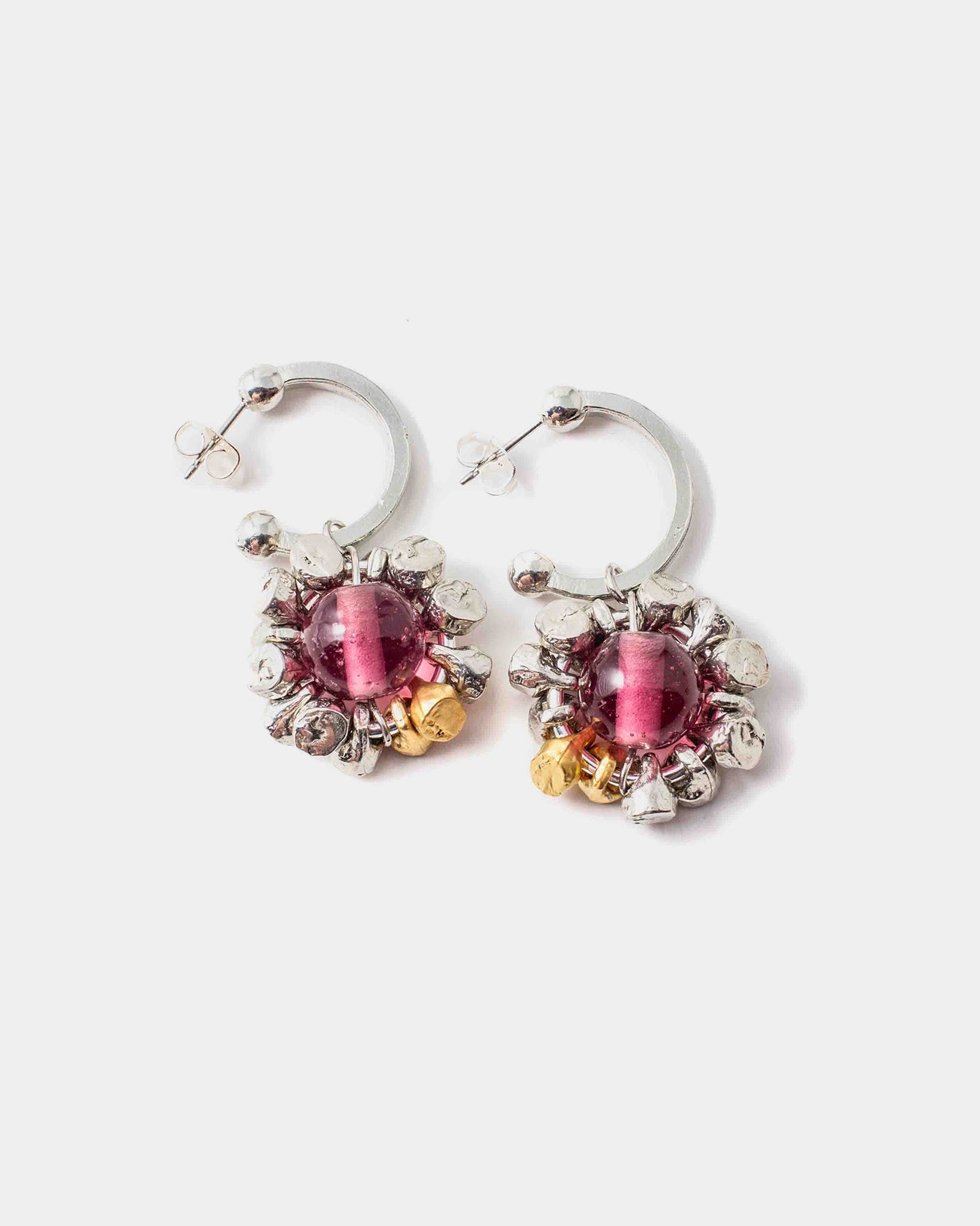 Boucles d'oreilles Yseult Deux tons