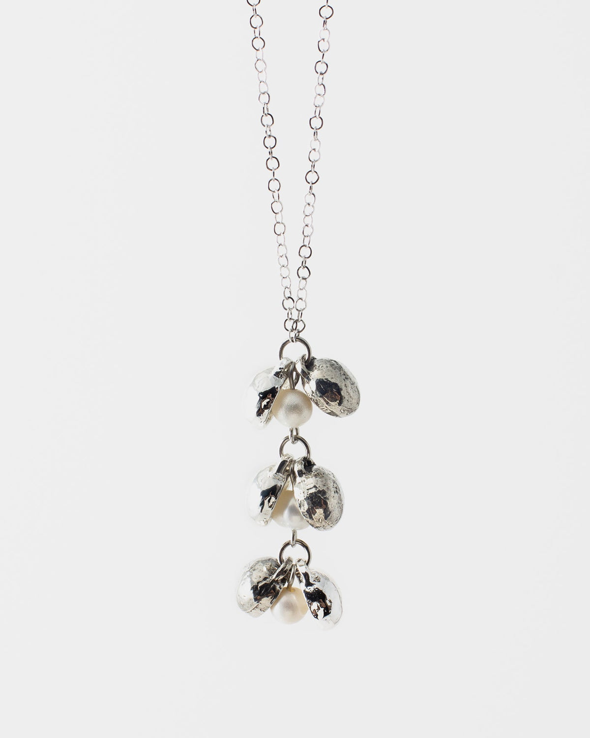 Gislaine | Long two-tone necklace | Anne-Marie Chagnon