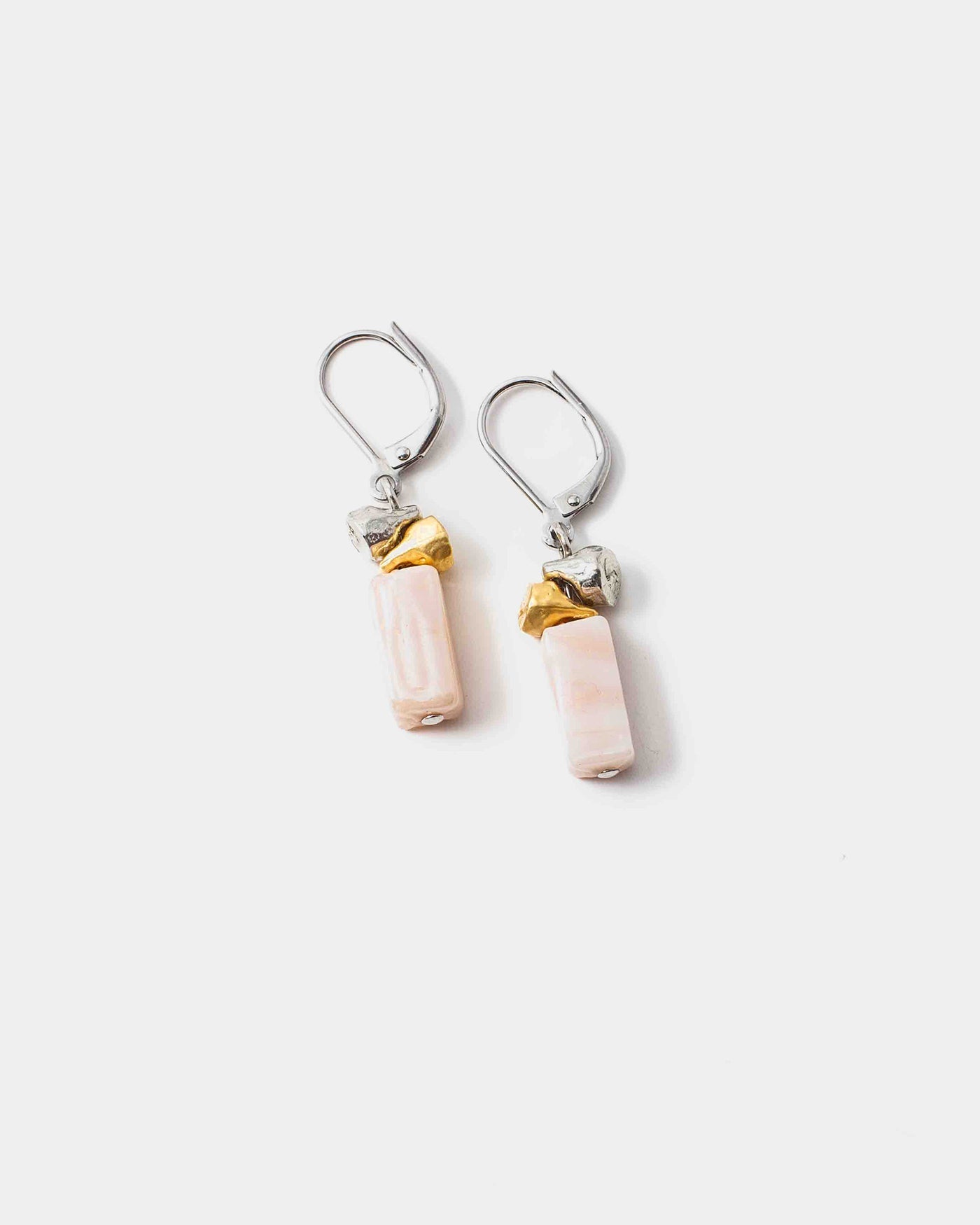 Boucles d'oreilles Euzèbe Deux tons