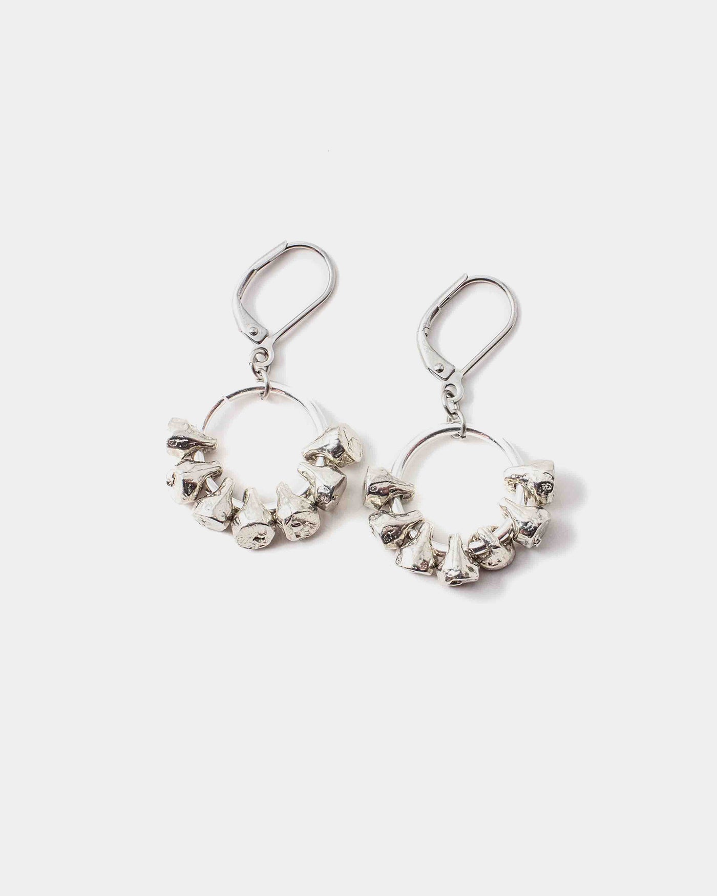 Boucles d'oreilles Paulina Argent