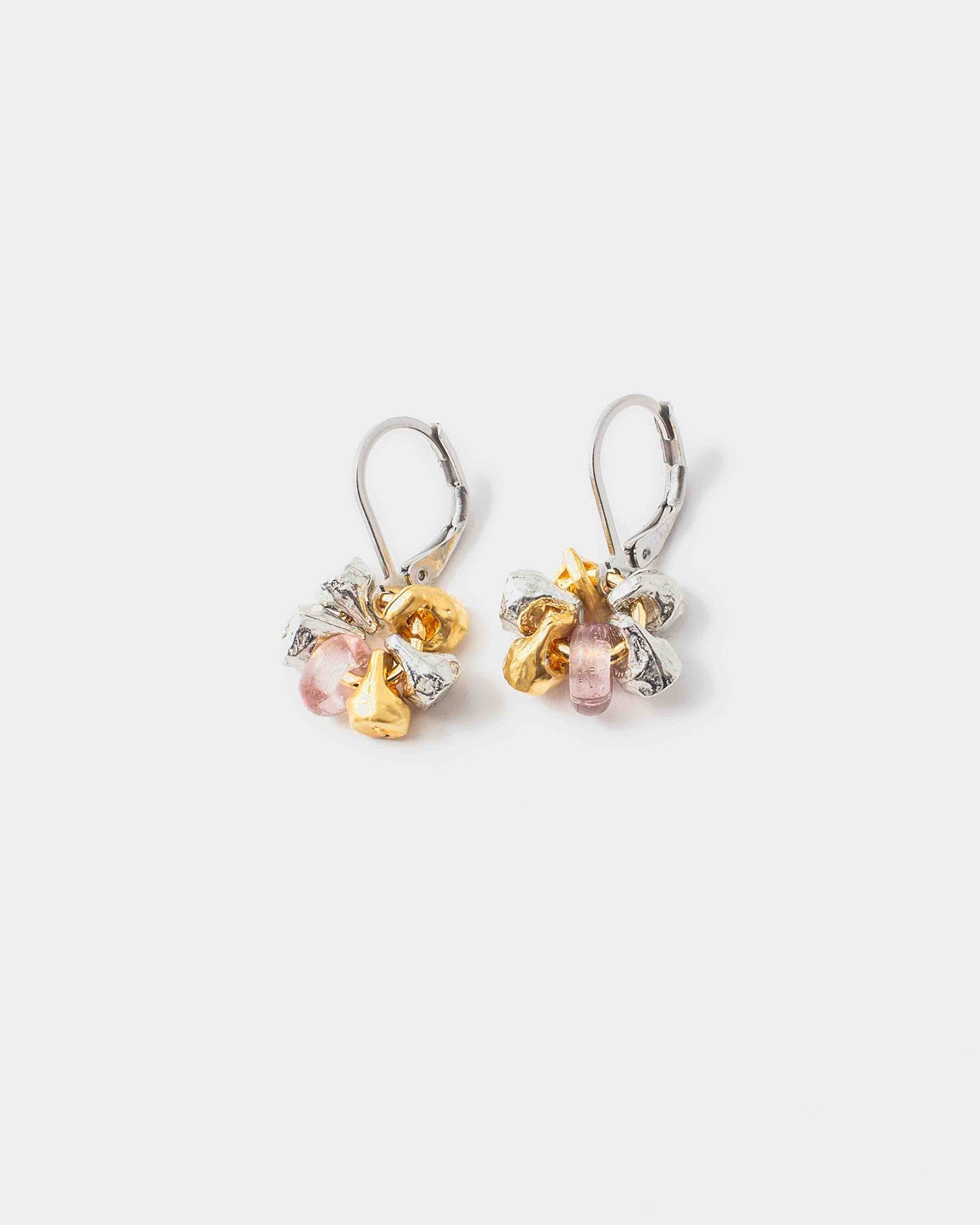 Boucles d'oreilles Margaux Deux tons