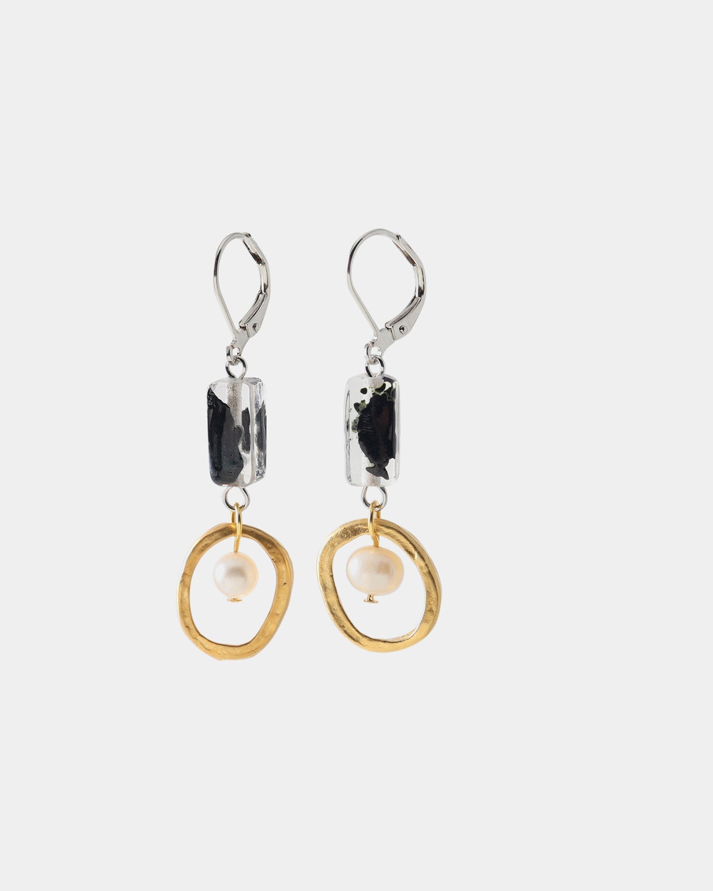 Boucles d'oreilles Jules Deux tons