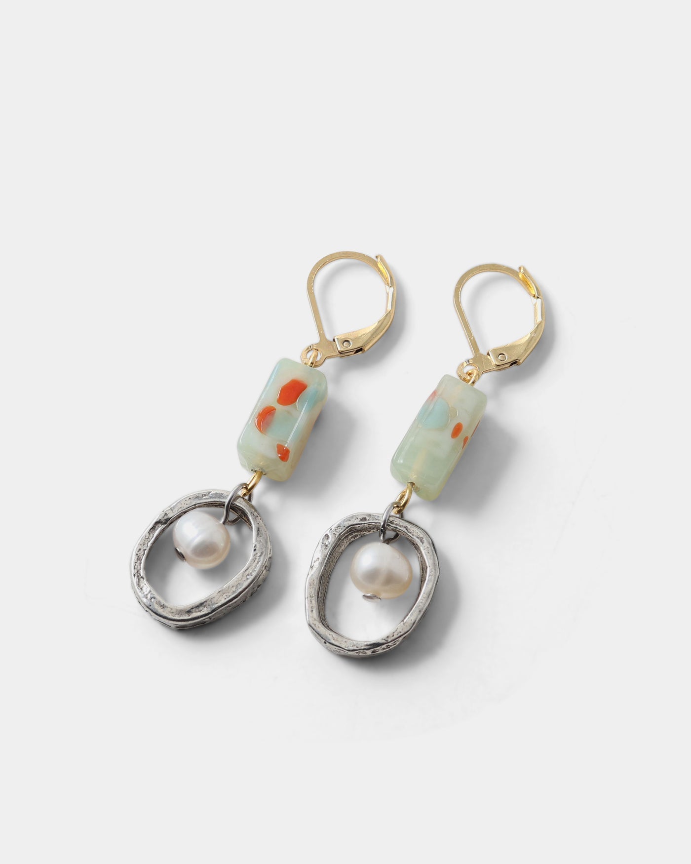 Boucles d'oreilles Jules Deux tons