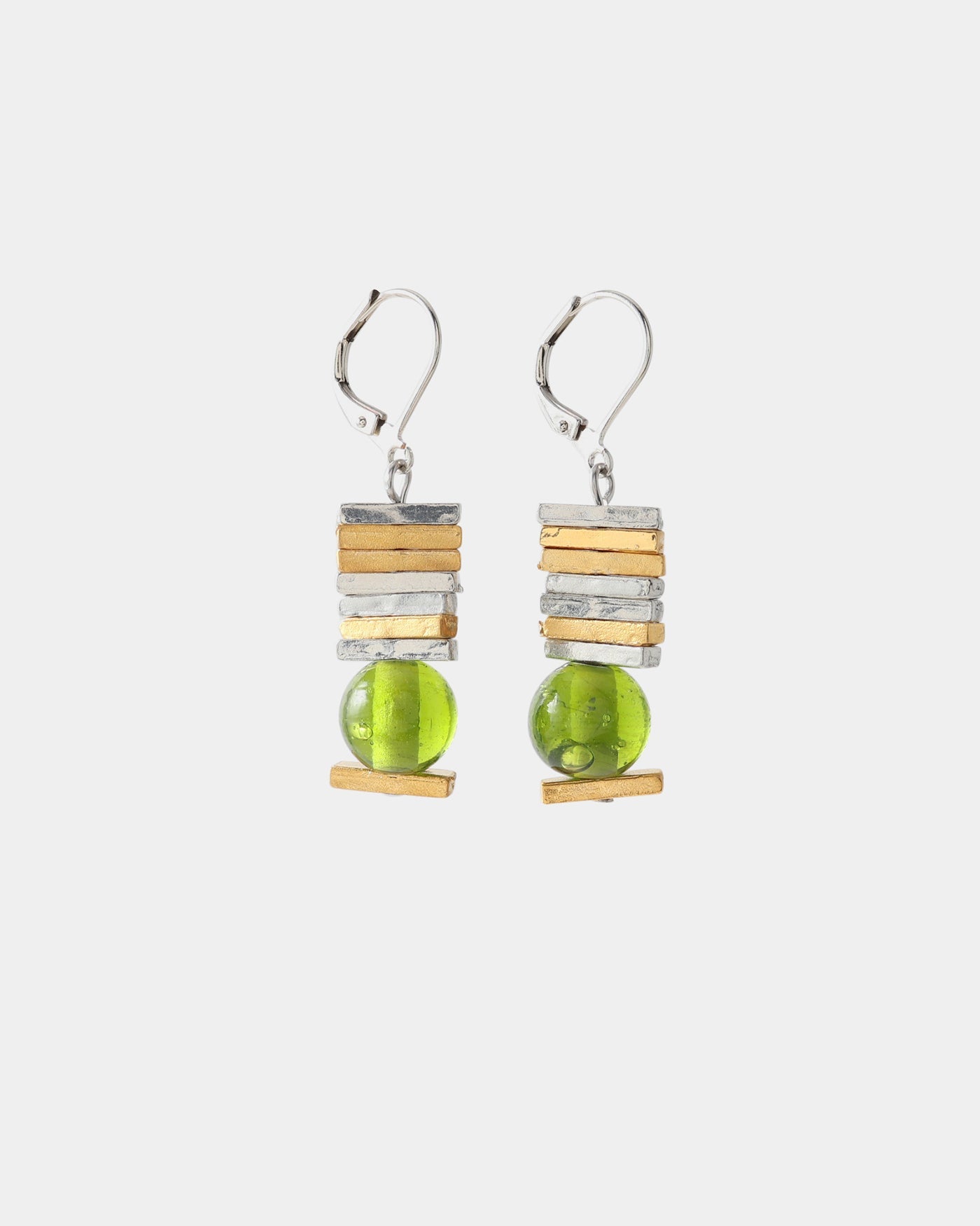 Boucles d'oreilles Morris Deux tons