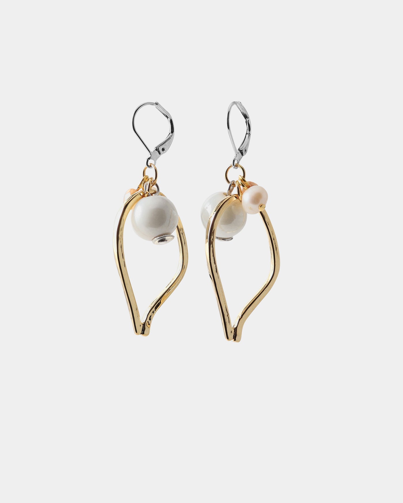 Boucles d'oreilles Preston Deux tons