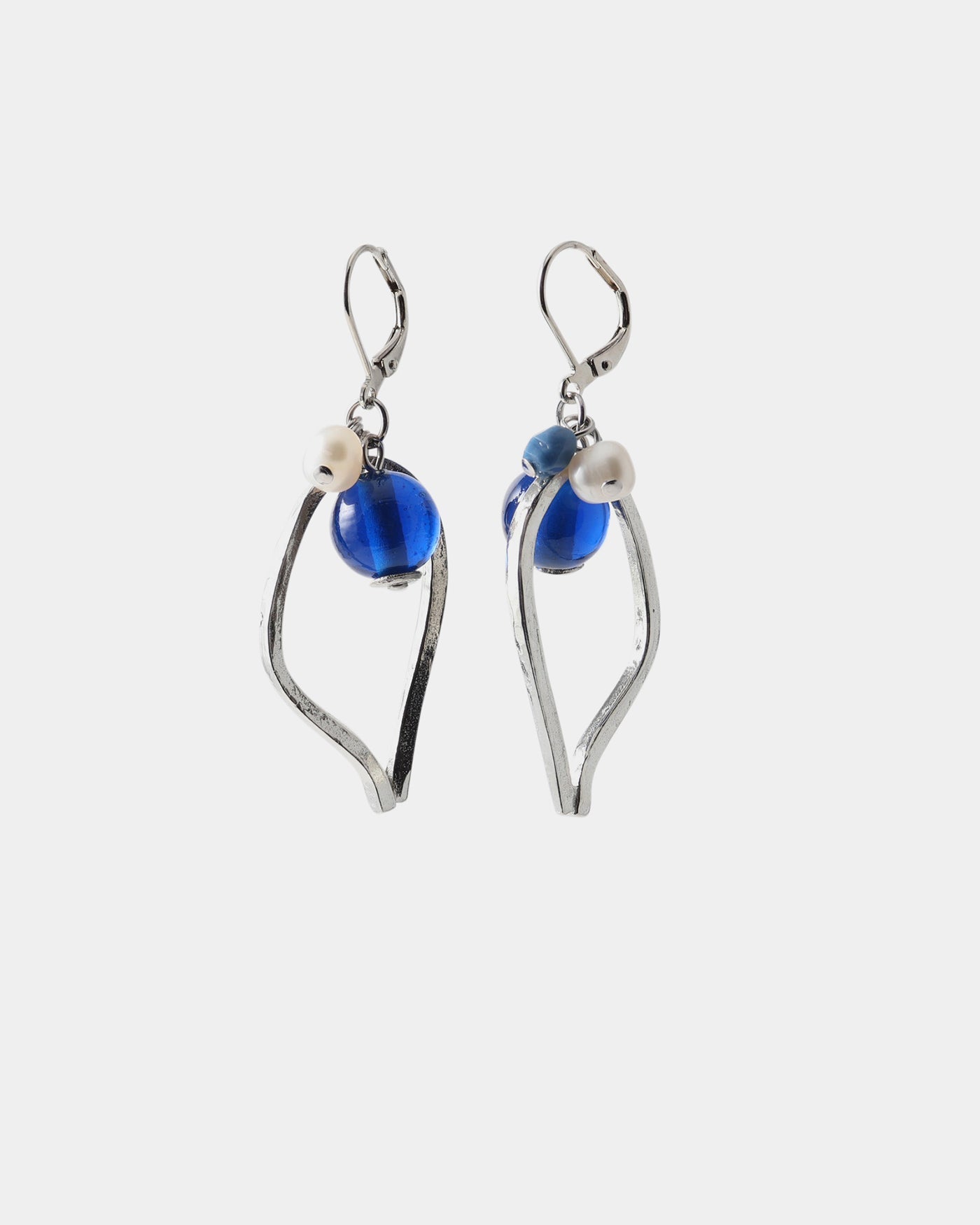 Boucles d'oreilles Preston Argent