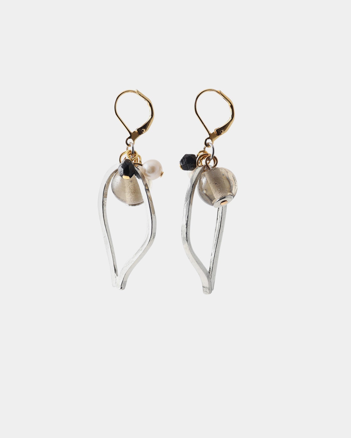 Boucles d'oreilles Preston Deux tons