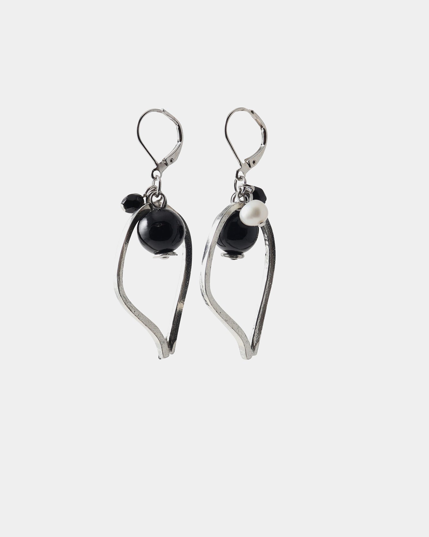 Boucles d'oreilles Preston Argent