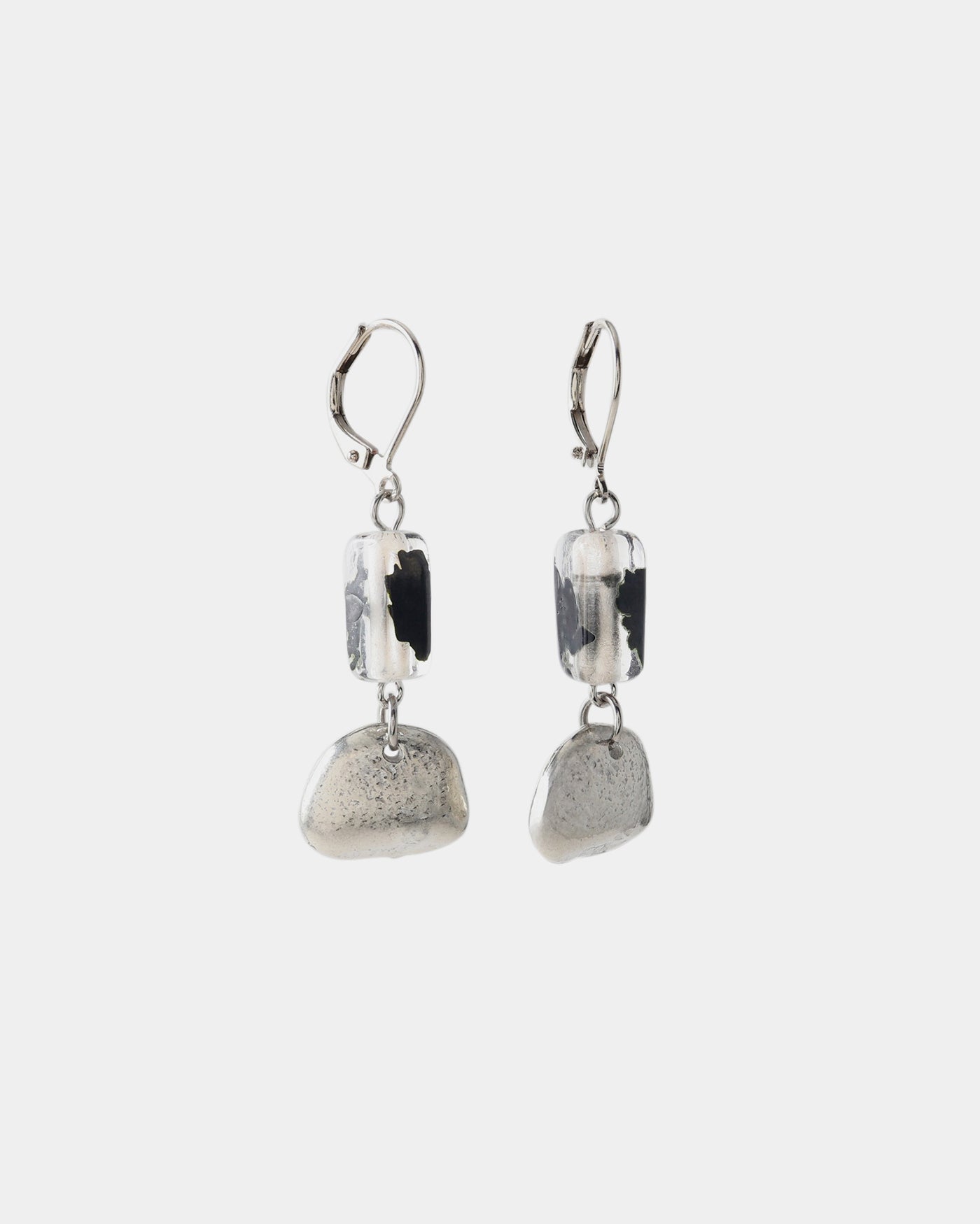 Boucles d'oreilles Eric Argent