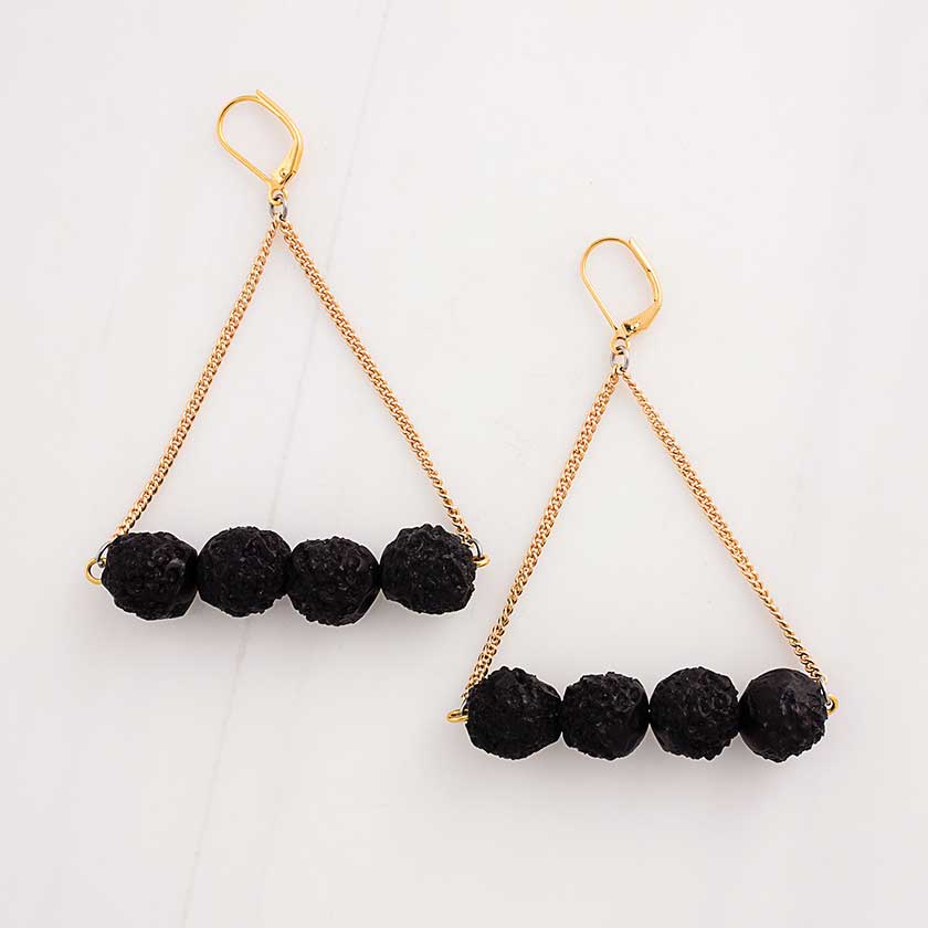 Boucles d'oreilles Papayo