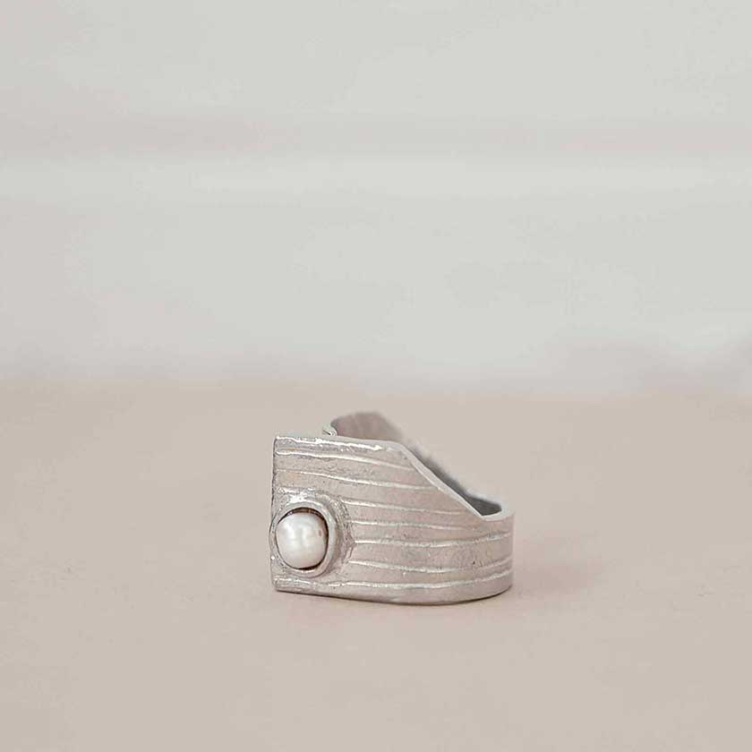 Betula Silver Ring