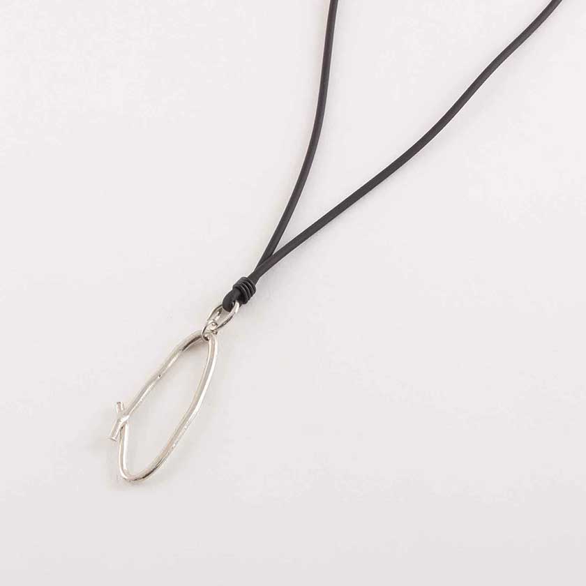 Drosea Silver Necklace