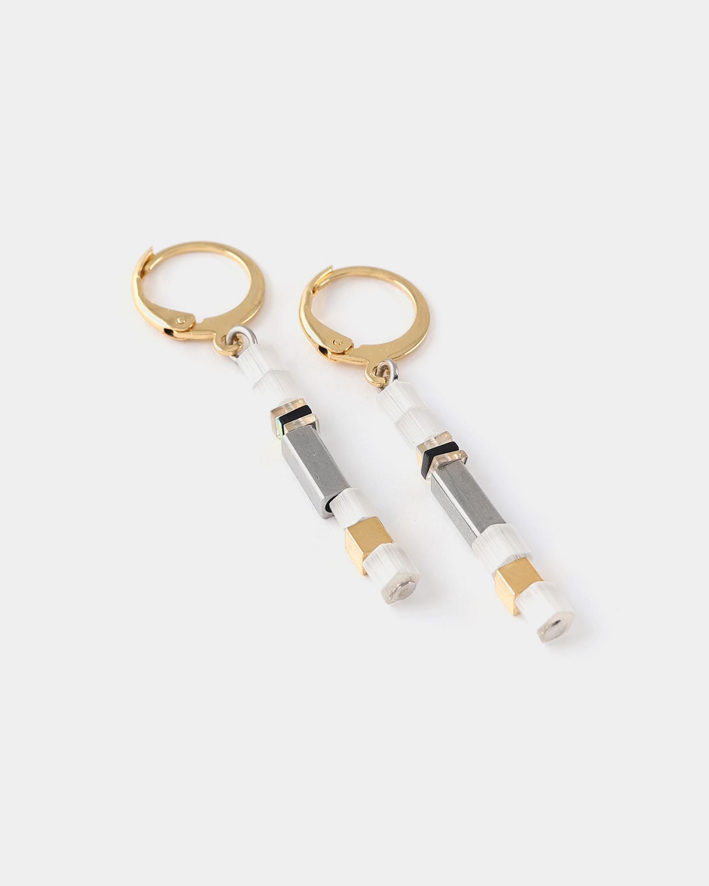 Boucles d'oreilles Eoline Deux tons