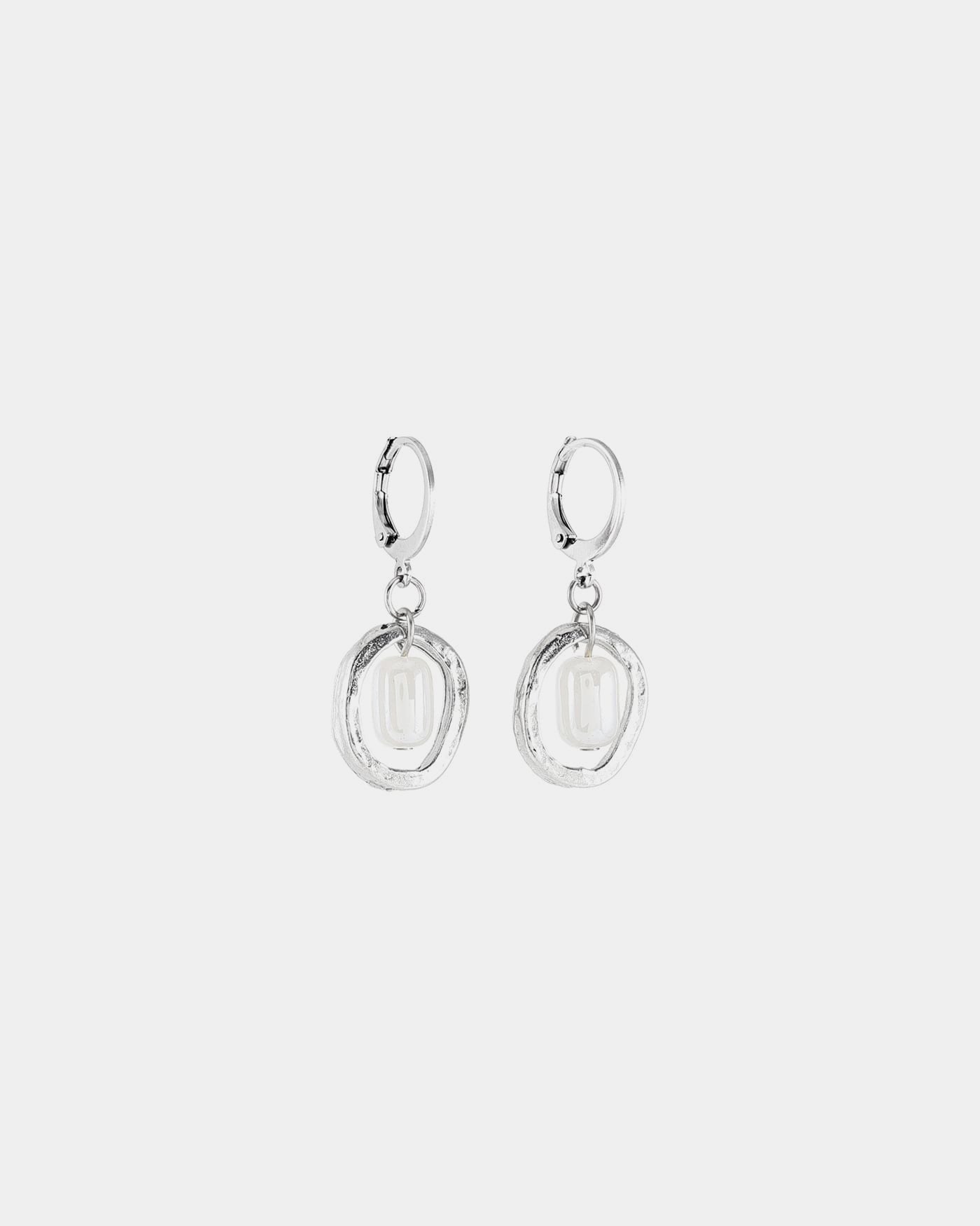 Boucles d'oreilles Dragea Argent