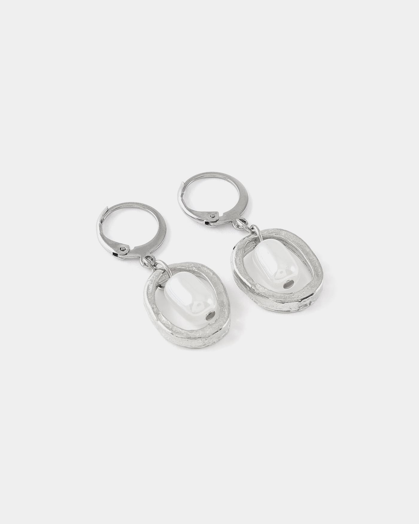 Boucles d'oreilles Dragea Argent