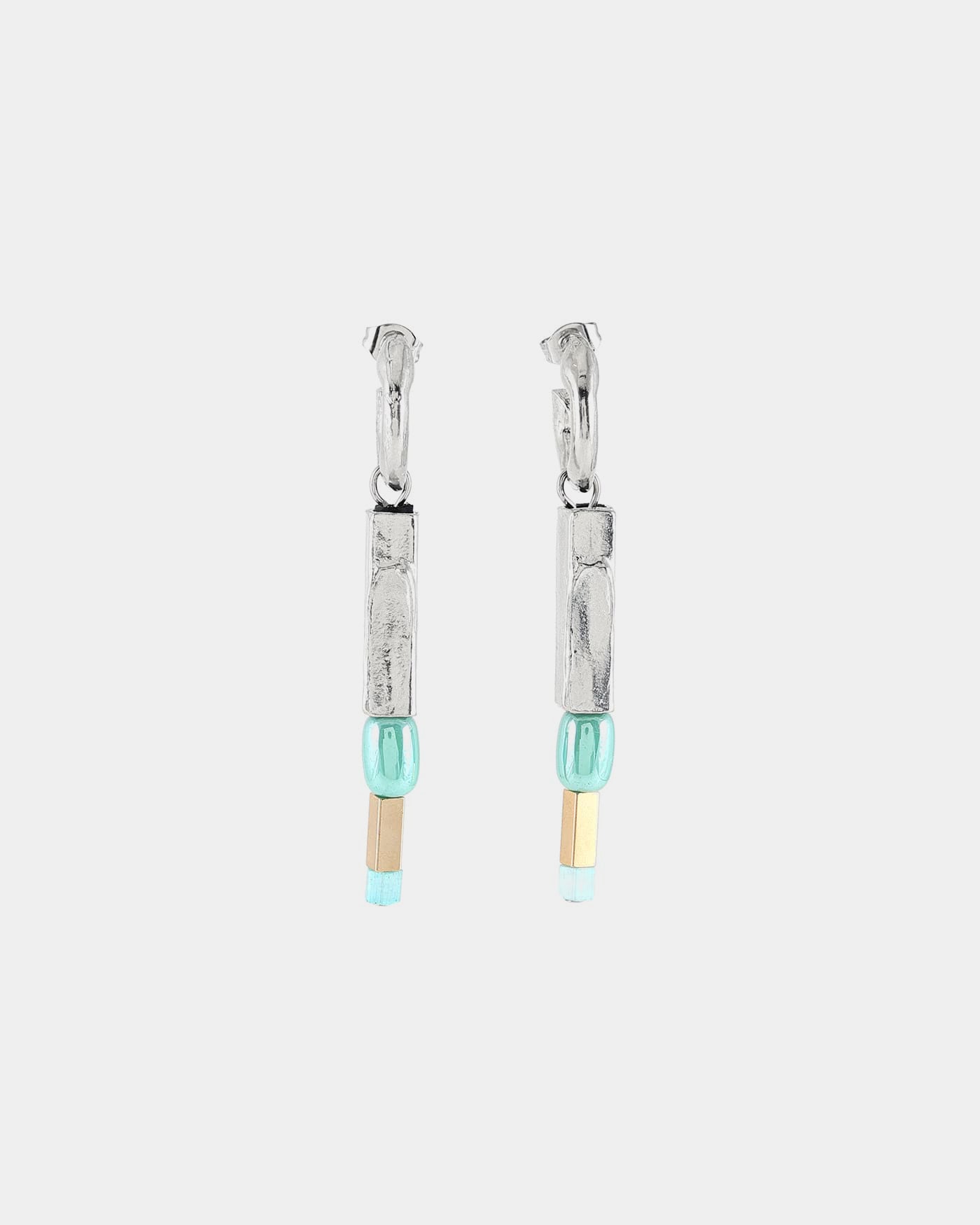 Boucles d'oreilles Ylia Deux tons