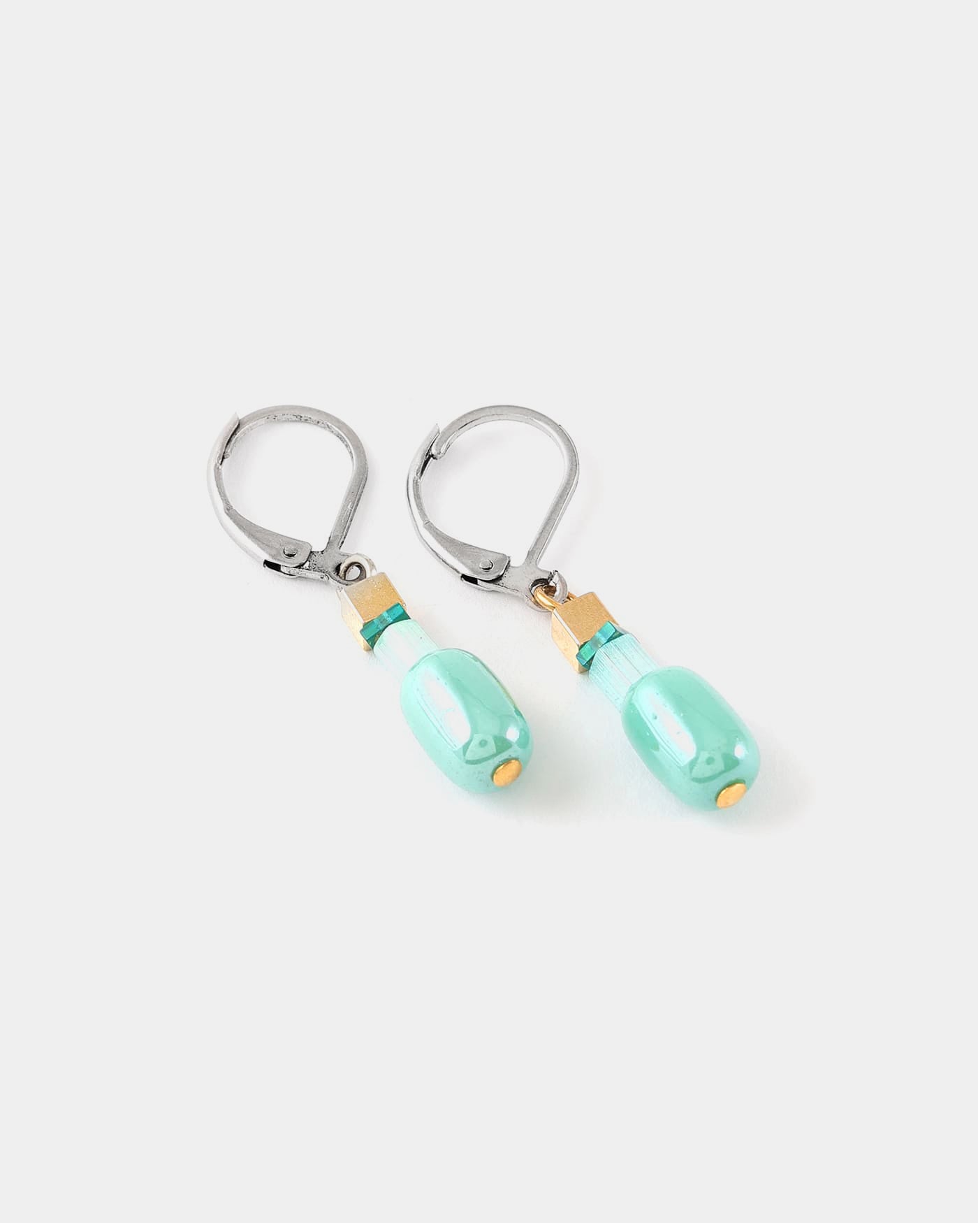 Boucles d'oreilles Clarina Deux tons