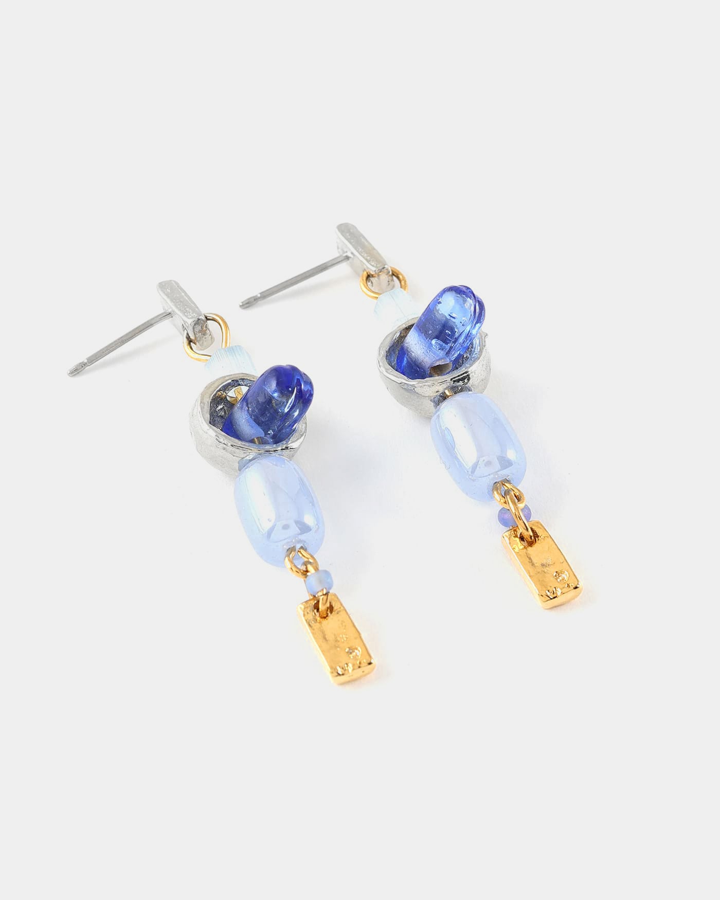 Fossula Two-tone Earrings