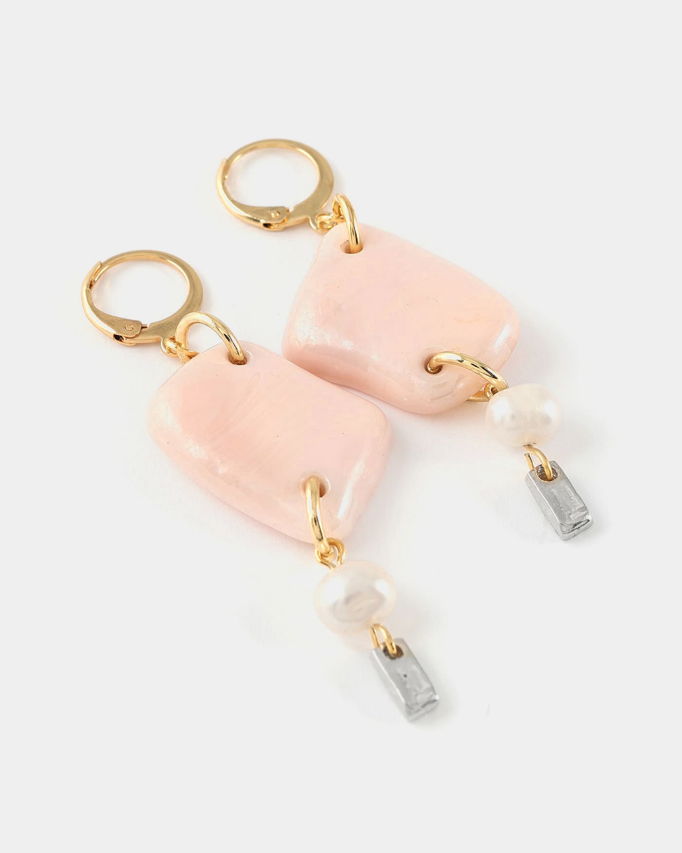 Boucles d'oreilles Moss Deux tons