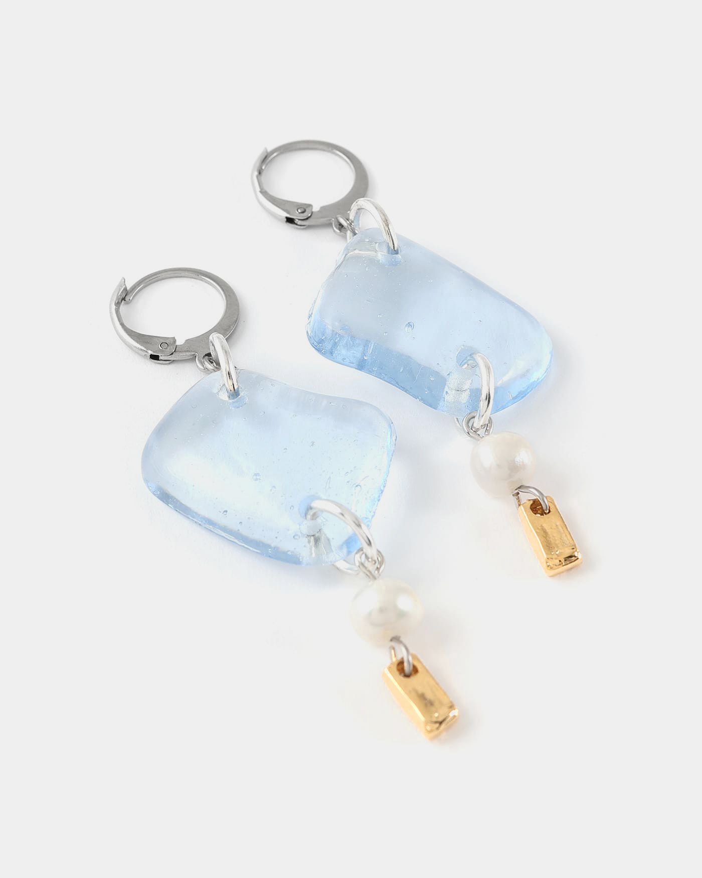 Boucles d'oreilles Moss Deux tons