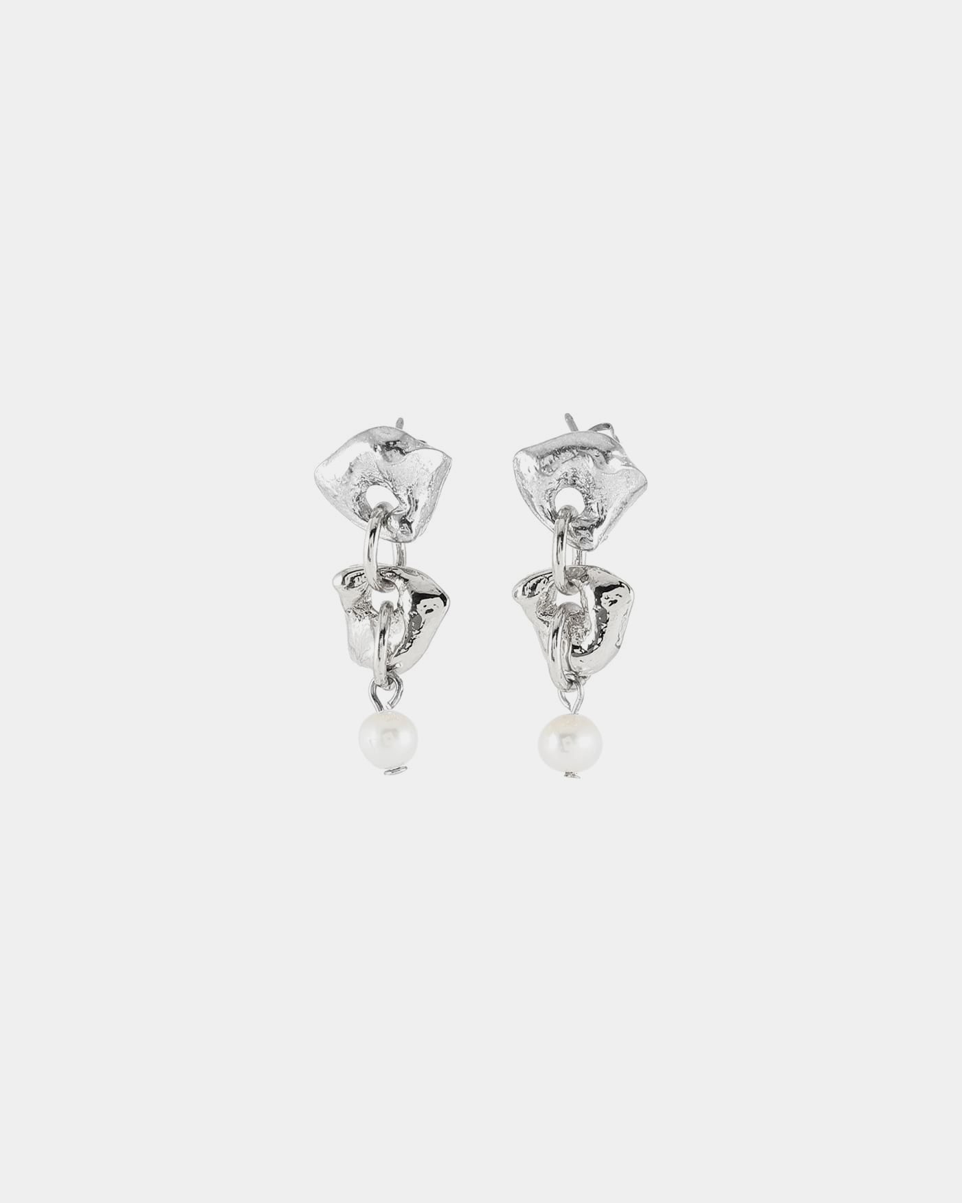 Boucles d'oreilles Junonia Argent