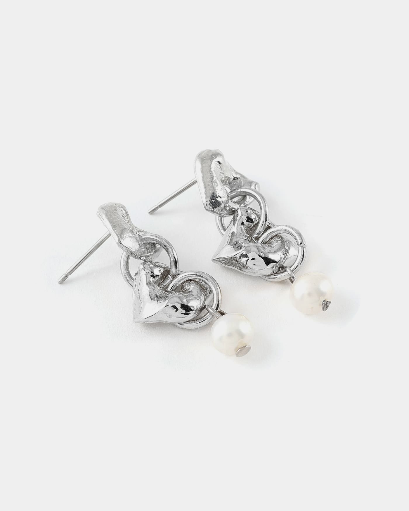 Boucles d'oreilles Junonia Argent